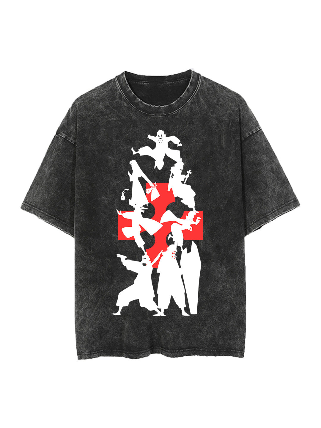 CODE: FIRE OVERSIZE VINTAGE TEE