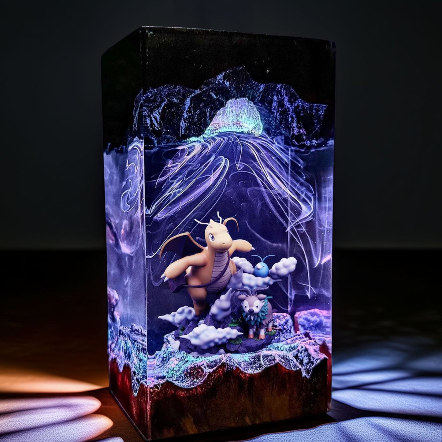 Friendly Sea Dragon Resin Lamp