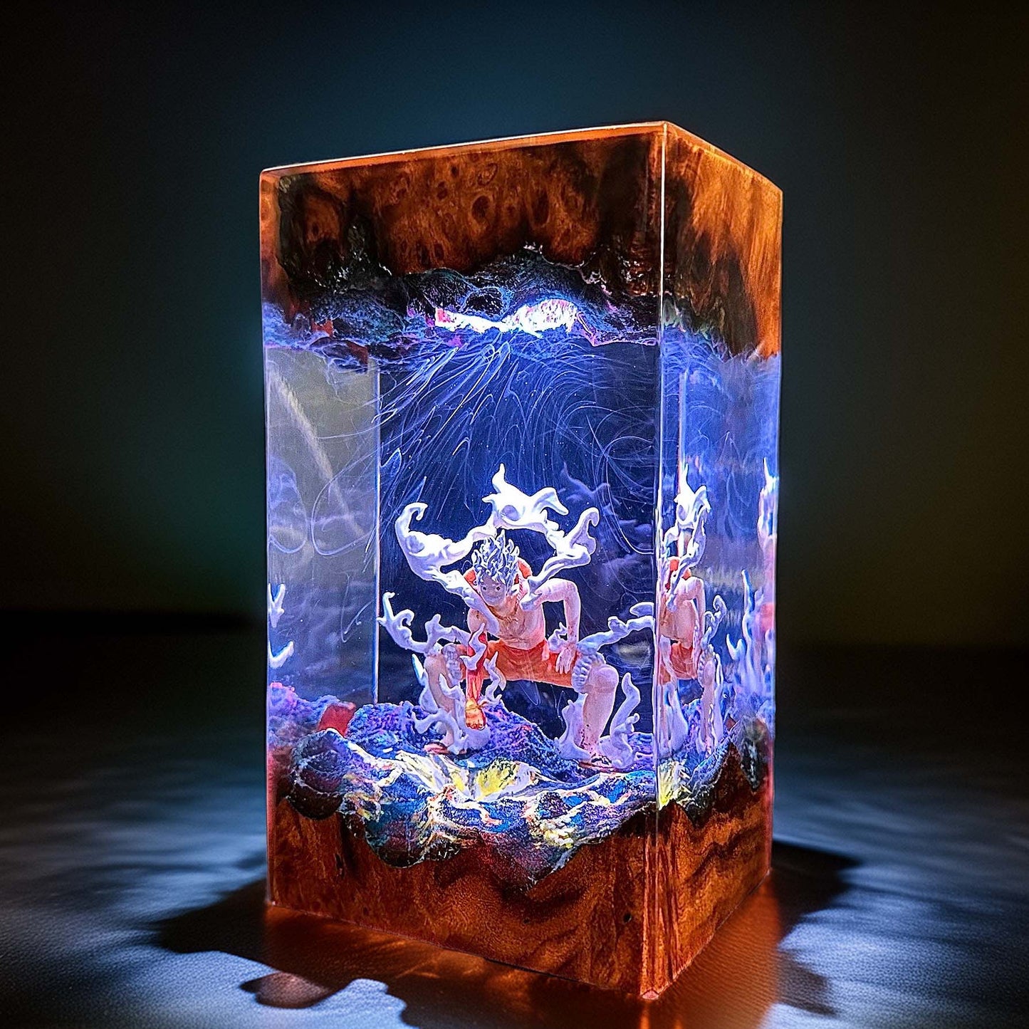 Rubber Pirate Awakened Resin Lamp 01