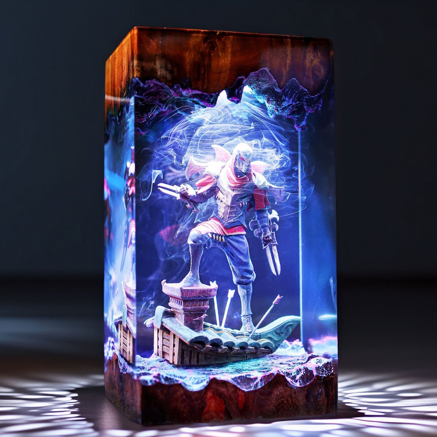 Shadow Master Ninja Resin Lamp