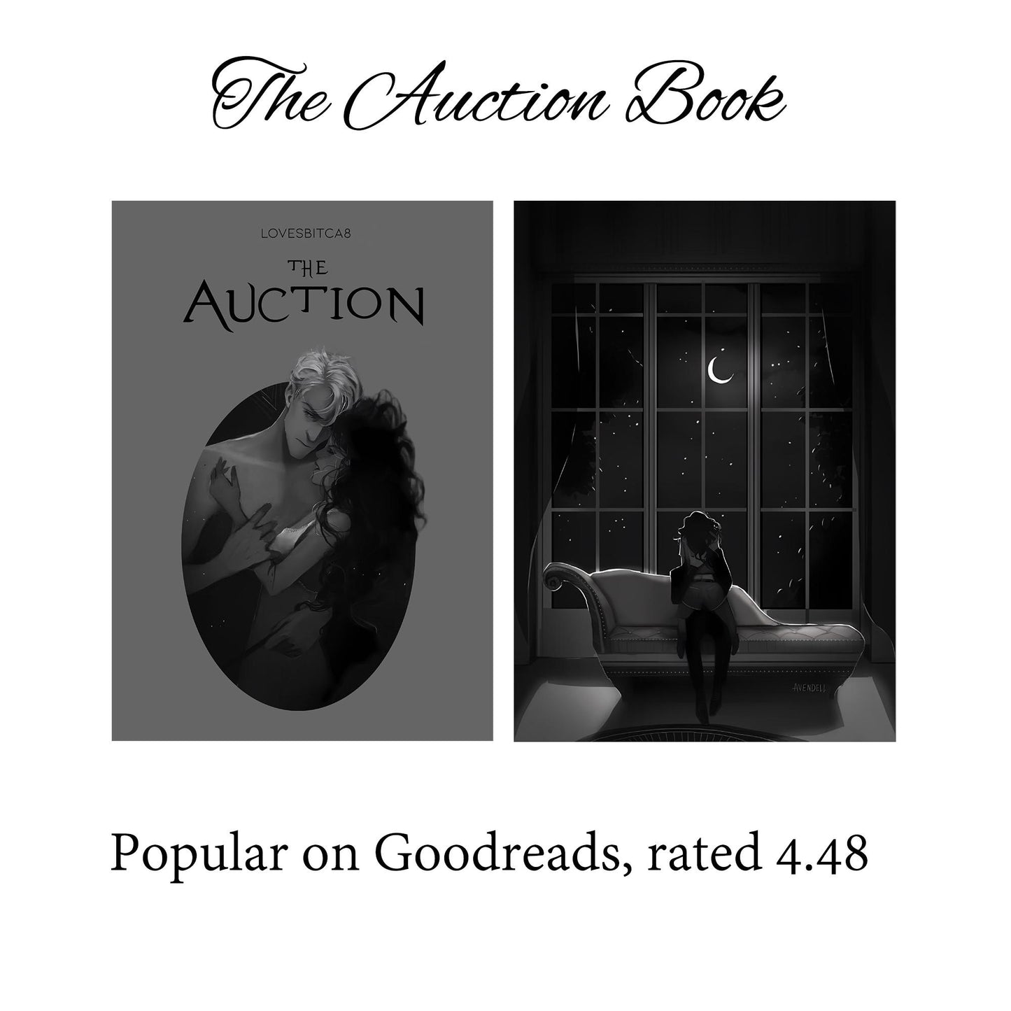 The Auction Book, Hardcover Book, Dramione Fanfiction