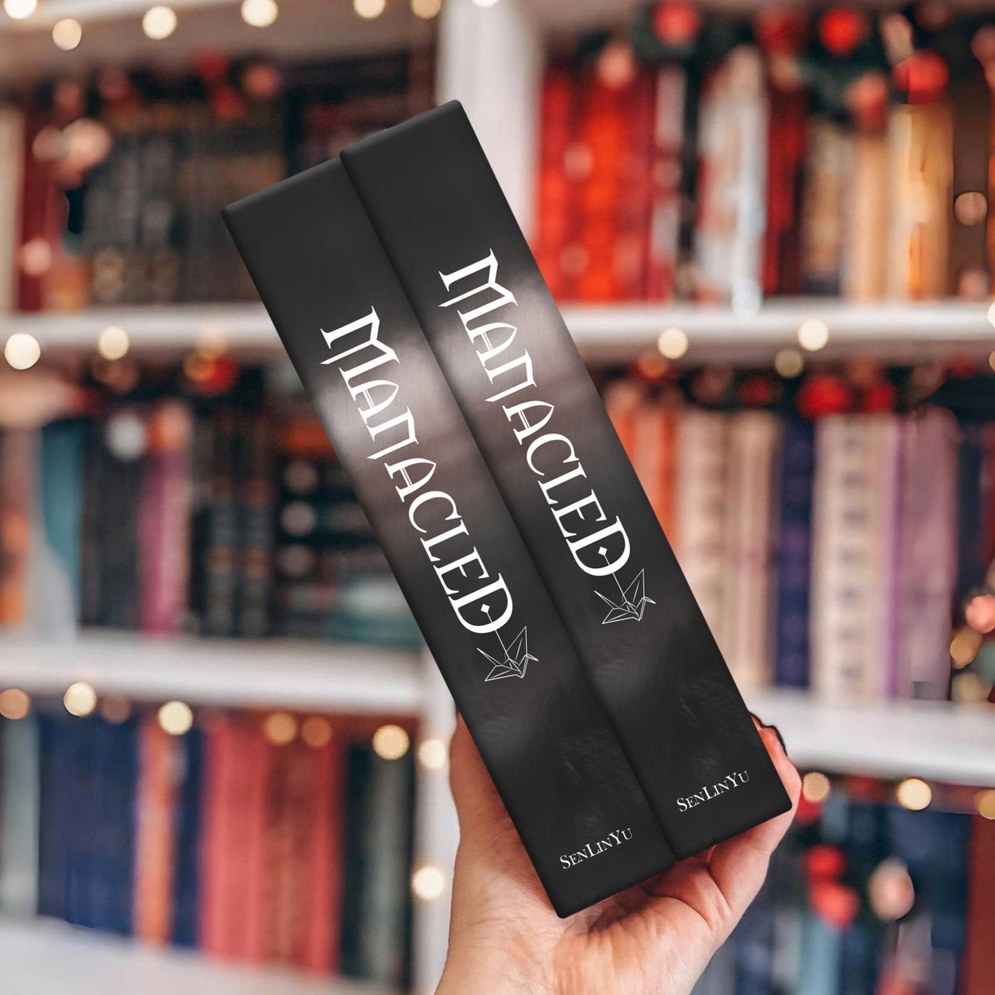 Hardcover Book With Illustrations - Manacled, Luxurious Packaging With Box