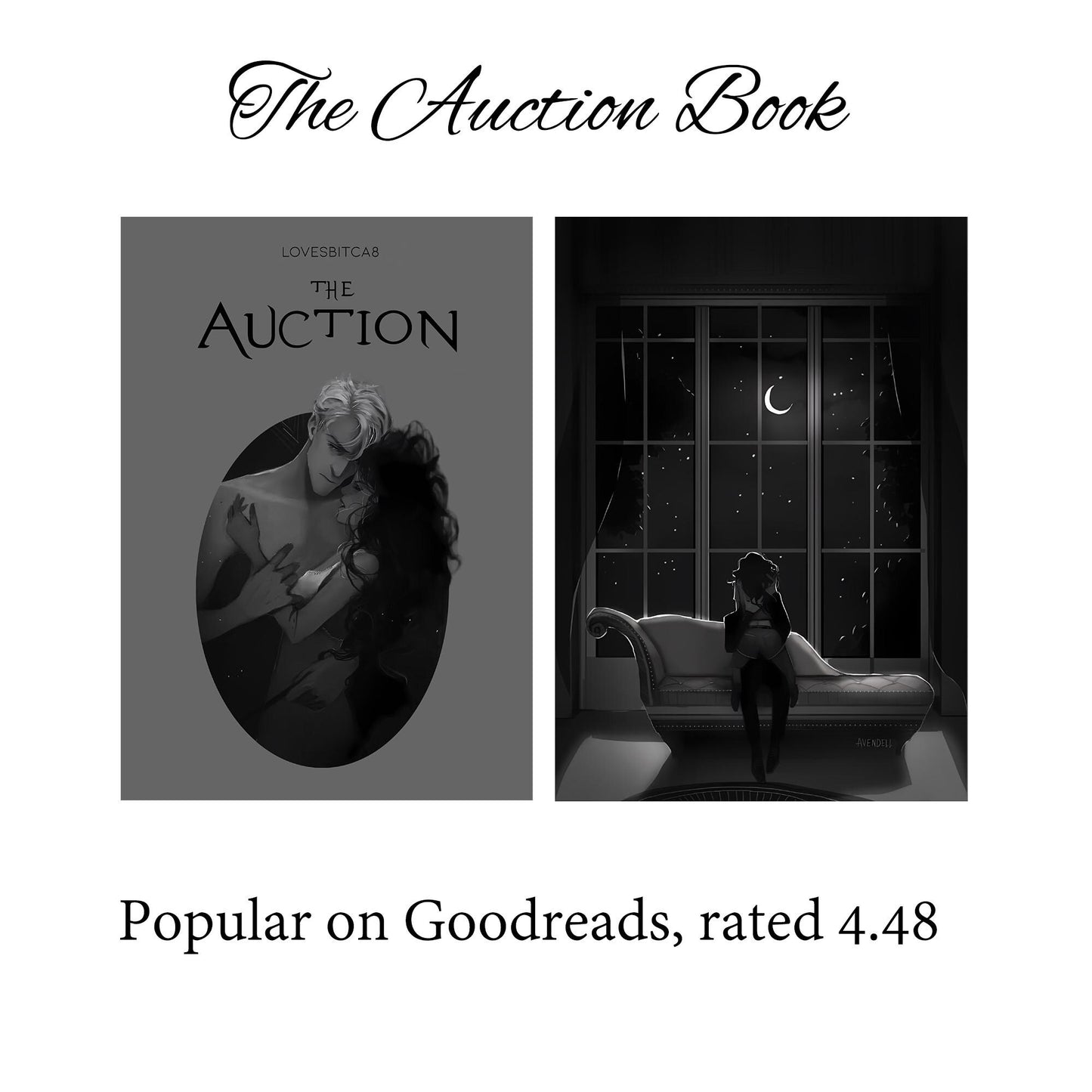 The Auction, Full Version Hardcover Book, Dramione Fanfiction