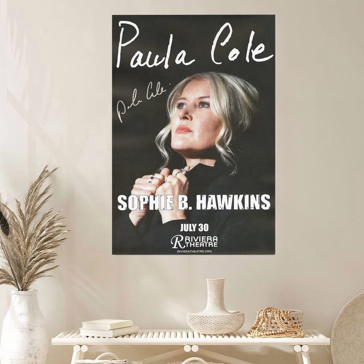Paula Cole autographed 'I Don't Want To Wait...' Poster Size 24''x36''