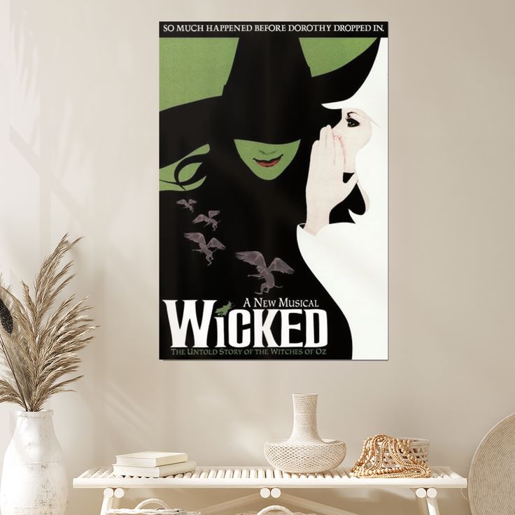 Movie Poster- A New Musical Wicked Poster Size 24''x36''