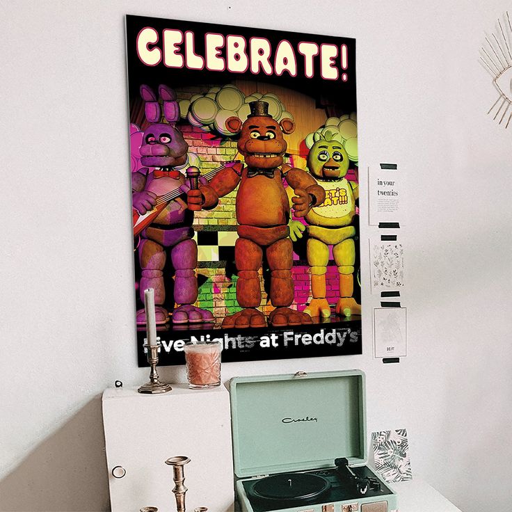 Trends International Five Nights At Freddys Celebrate Wall Poster Size 24''x36''