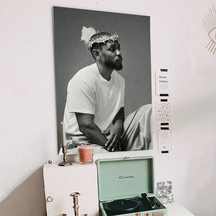 Kendrick Lamar 25 Canvas Poster Bedroom Decoration Landscape Office Size 24''x36''