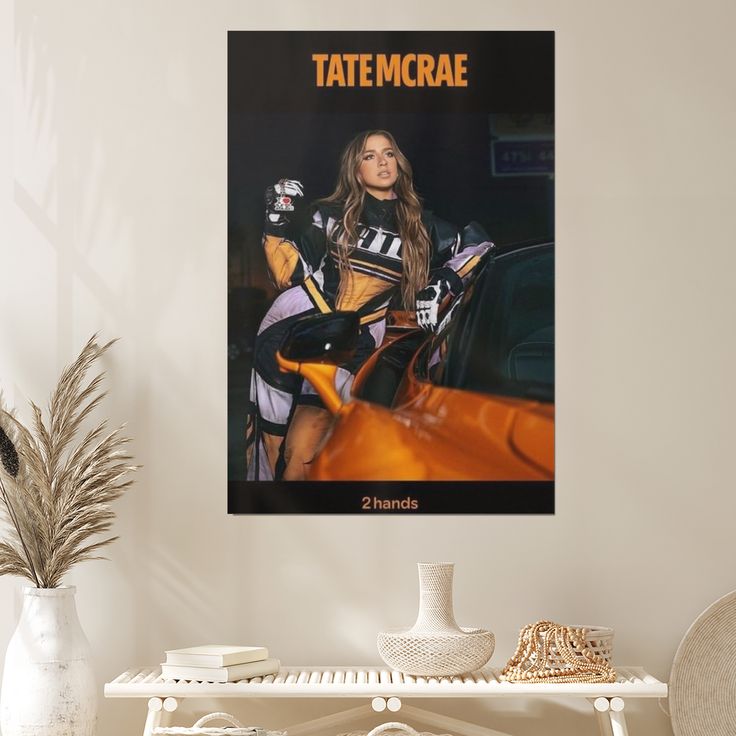 Tate Mcrae 2 Hands 3 Canvas Poster Bedroom Decoration Landscape Office Valentine's Birthday Gift Size 24''x36''