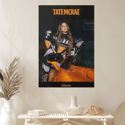 Tate Mcrae 2 Hands 3 Canvas Poster Bedroom Decoration Landscape Office Valentine's Birthday Gift Size 24''x36''