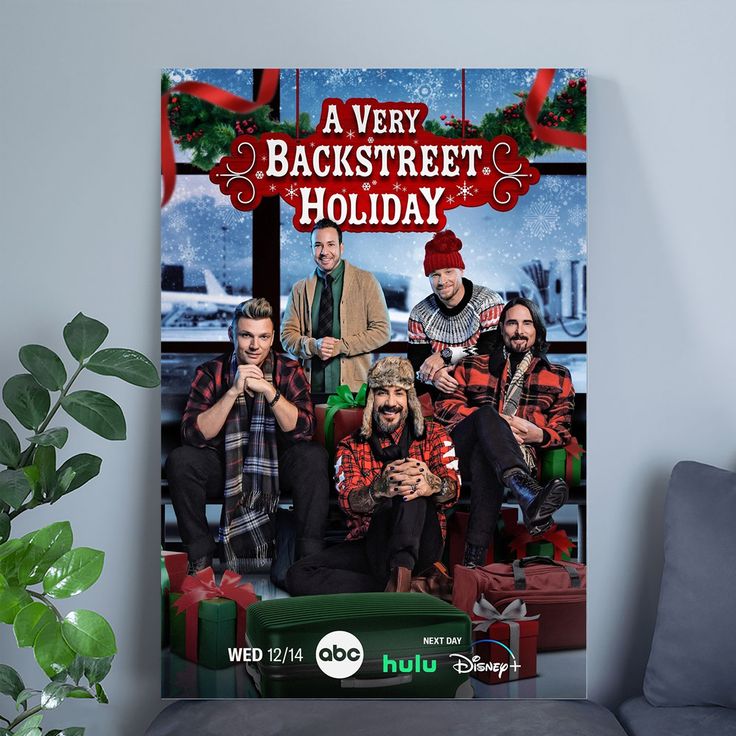 Backstreet Boys poster A Very Backstreet Holiday Size 24''x36''