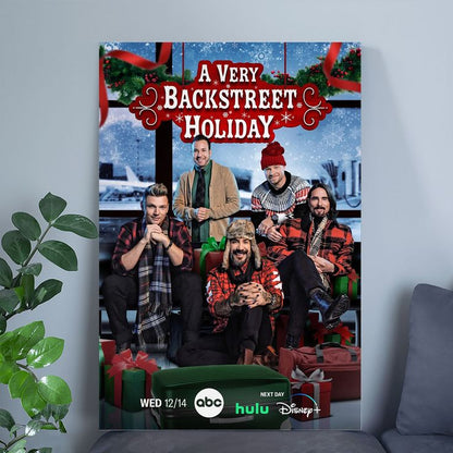 Backstreet Boys poster A Very Backstreet Holiday Size 24''x36''