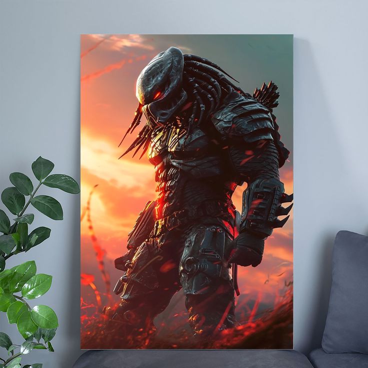 Home Decor- Predator Movie Poster Size 24''x36''