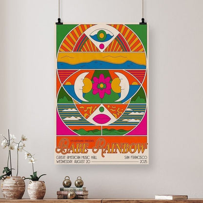 Babe Rainbow Wed August 20 San Francisco 2025 Tour Poster Size 24''x36''