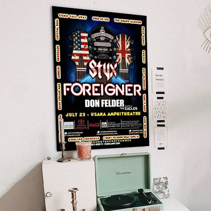 STYX Concert Poster Size 24''x36''