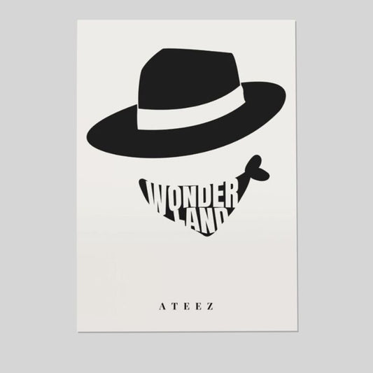 ATEEZ "Wonderland" Retro Style - Size 24''x36''
