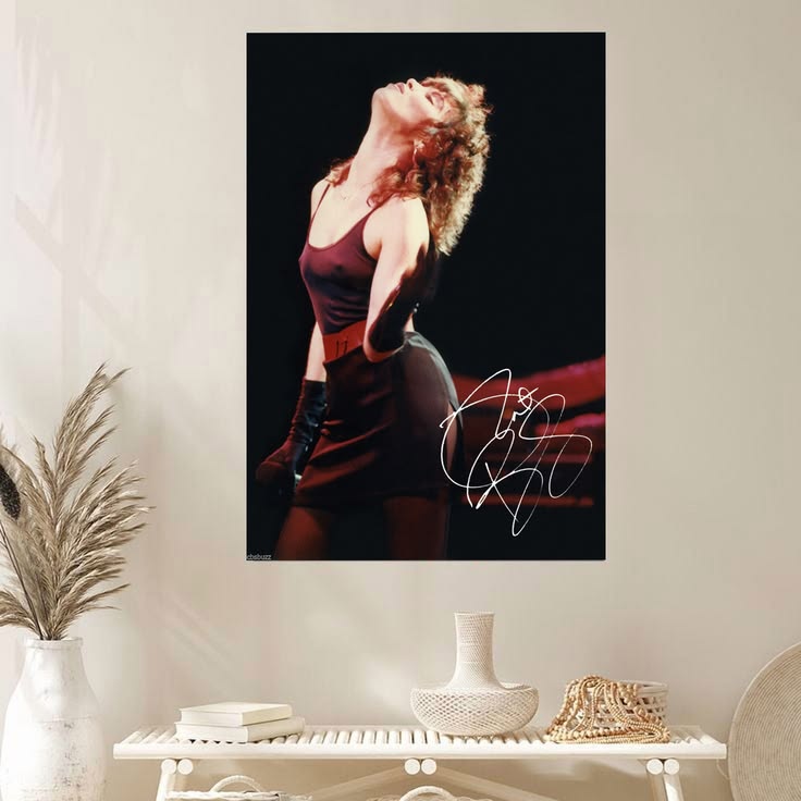 Pat Benatar Poster, Live From Earth On Stage 1983  Poster Size 24''x36''