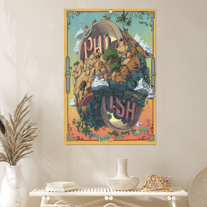 Poster PHISH in Los Angeles, CA on Apr 25, 2025 Tour Poster Size 24''x36''