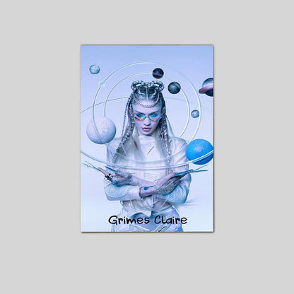 Grimes Claire Poster Home Decor Poster Size 24''x36''