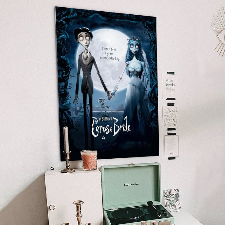 Tim Burton's The Corpse Bride - One Sheet Wall Poster Size 24''x36''