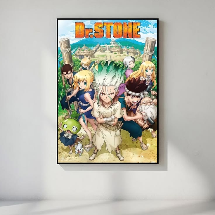 Dr. Stone - Manga Anime Poster