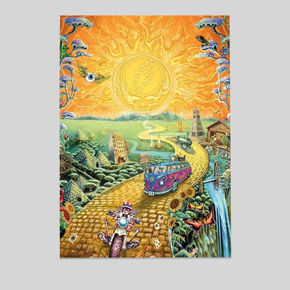 Grateful Dd - Golden Road Poster Size 24''x36''