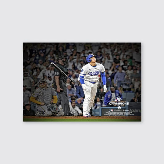 Los Angeles Dodgers 2025 World Series Collectible Poster Size 24''x36''