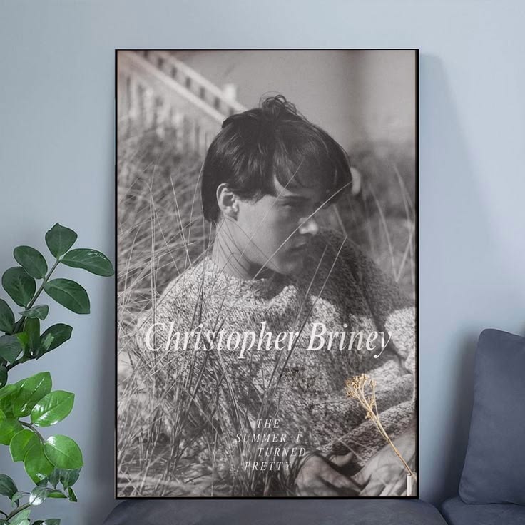 Christopher Briney The Summer I Turned Pretty Room Decor  Actor Poster Size 24''x36''