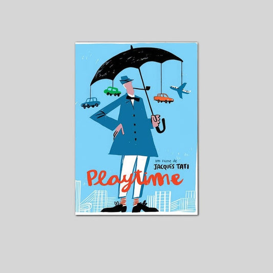 Lucky Shop Vintage Playtime Classic Movie Poster Full Size 24''x36''