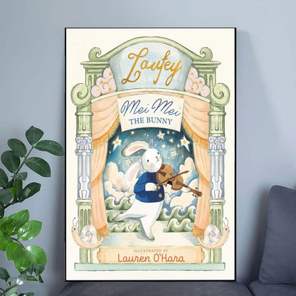 Laufey Mei Mei The Bunny Poster Full Size 24''x36''