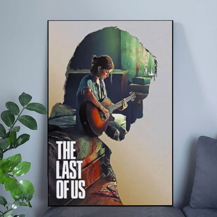 The Last of Us Game Poster Wall Art Poster Size 24''x36''