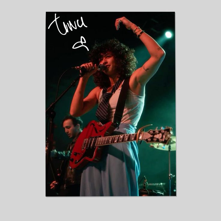 Music Poster- Towa Bird Singer - Vintage Style - Size 24x36