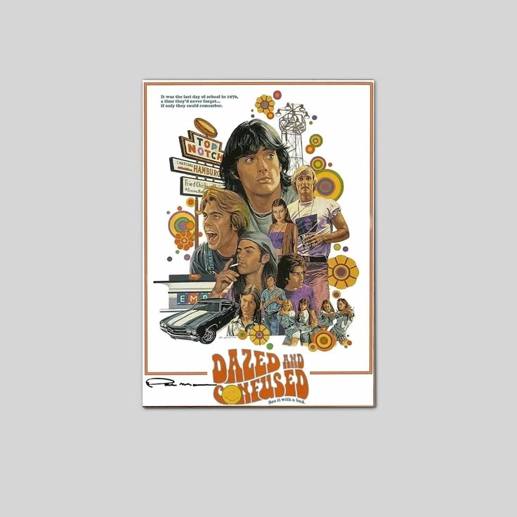 Dazed Funny And Confused (1993) Movie Poster Size 24''x36''