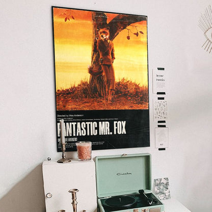 Movie Poster- Wes Anderson Fantastic Mr Fox Poster Size 24''x36''