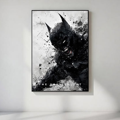Batman: The Dark Knight Poster, Action Cinematic Wall Art