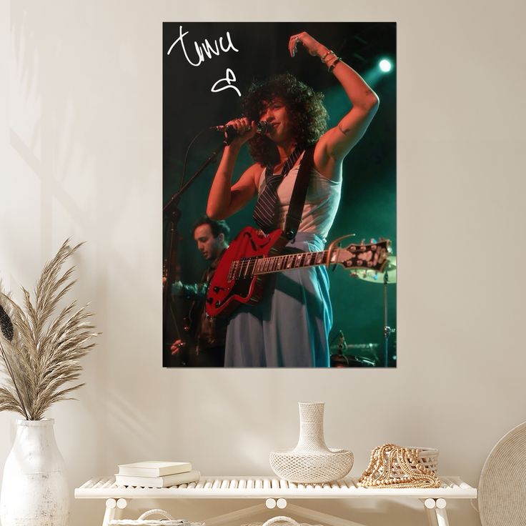 Music Poster- Towa Bird Singer - Vintage Style - Size 24x36