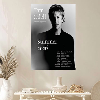 Music Poster Tom Odell this Summer 2026 Size 24''x36''