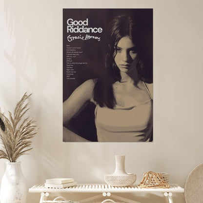 Gracie Abrams Good Riddance Album Poster Poster Canvas 90s Wall Art Room Aesthetic Posters Size 24''x36''