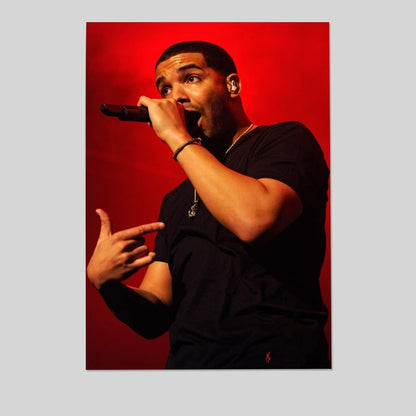 Drake Celebrity Wall Print Poster Size 24''x36''