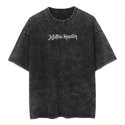 2-SIDED ITADORI YUJI - JUJUTSU KAISEN OVERSIZED WASHED TEE
