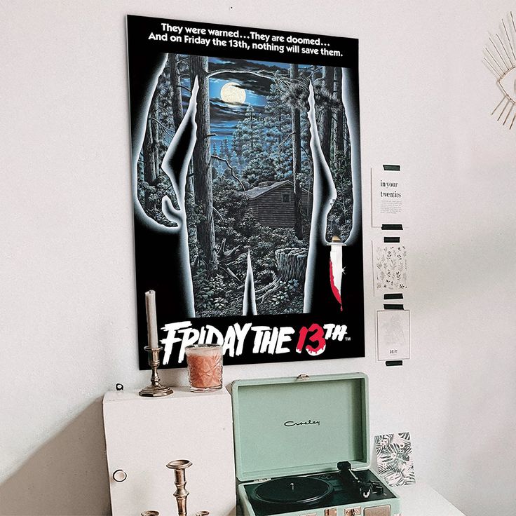 Friday The 13Th - One Sheet Wall Poster Size 24''x36''