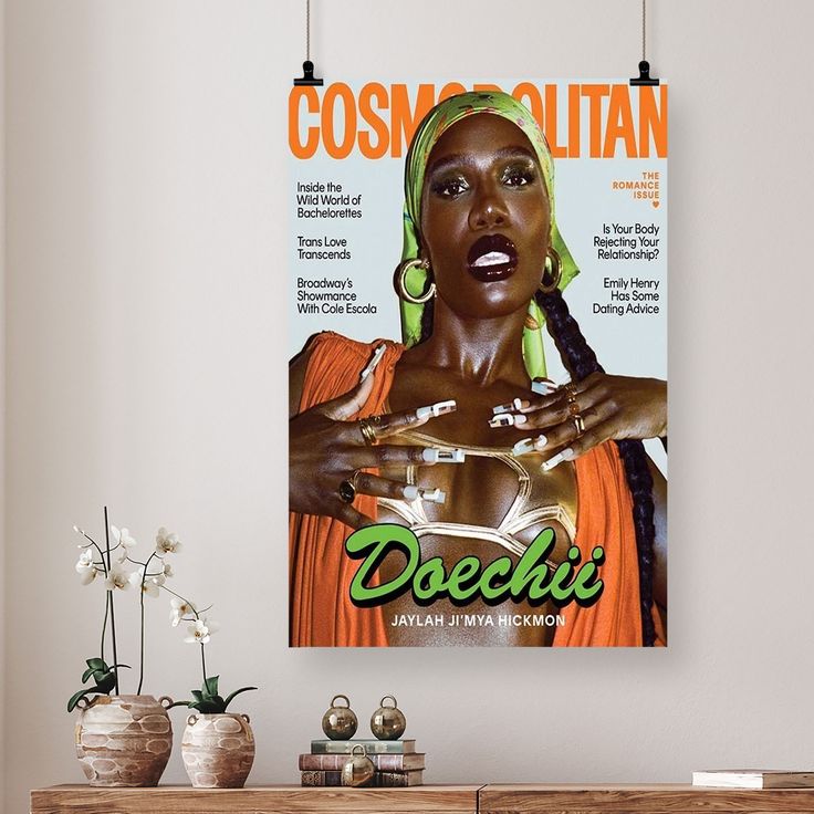 Doechii Graces The Cover Of Cosmopolitan Jaylah Ji’Mya Hickmon 2025 Poster Size 24''x36''