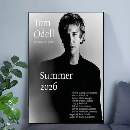 Music Poster Tom Odell this Summer 2026 Size 24''x36''