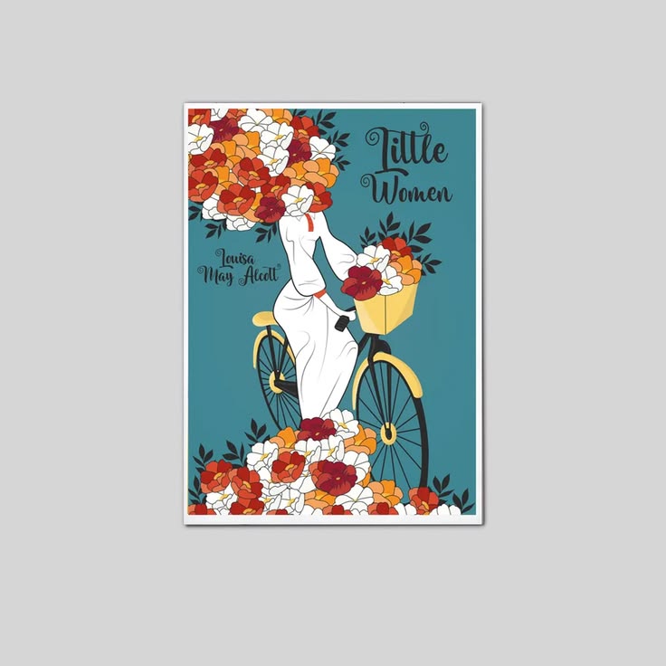 Vintage Little Women Wall Art Poster Full Size 24''x36''