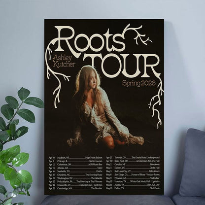 Ashley Kutcher Roots Tour Spring Size 24''x36''
