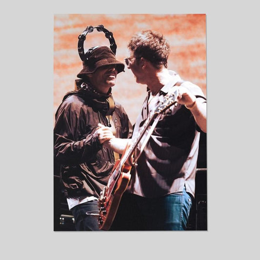 Music Poster- Oasis Comeback Tour 2025- Liam and Noel Gallagher Poster - Vintage Style - Size 24x36