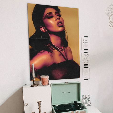 Kali Uchis Prdocer Singer And Songwriter Print Wall Home Decor Size 24''x36''