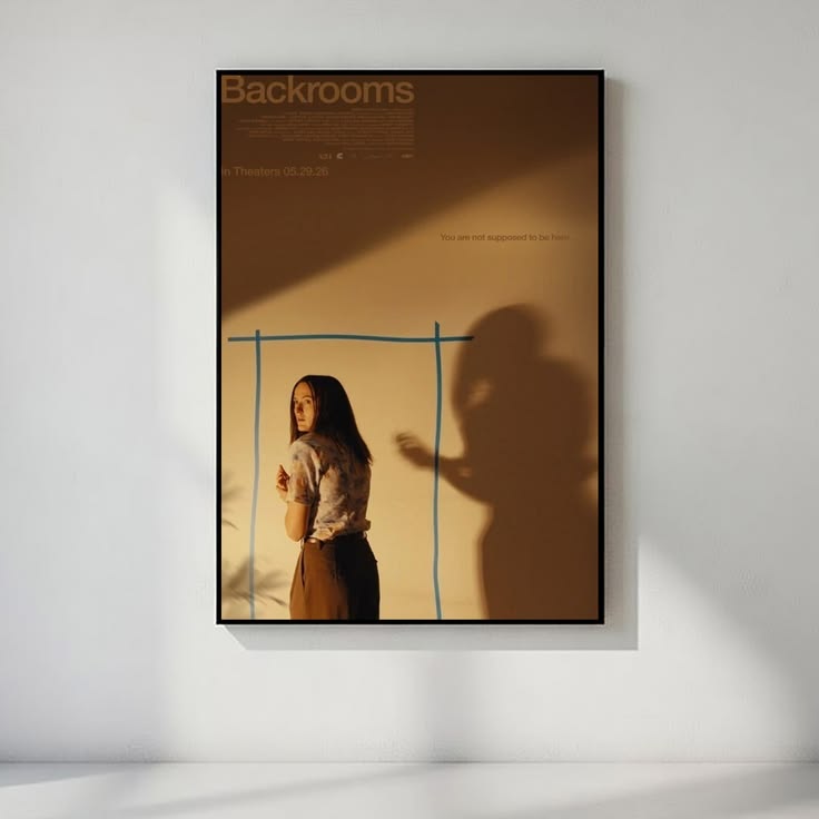 The Backrooms Movie Poster 2026 - Horror Mystery Art