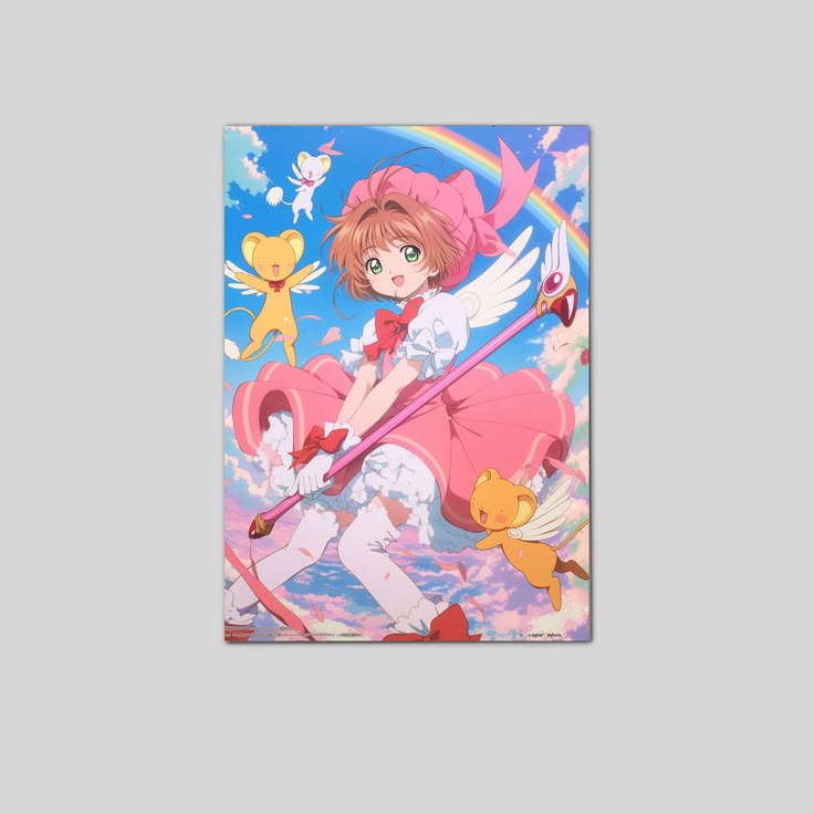 Cardcaptor Sakura  Anime Poster Home Decor Poster Size 24''x36''