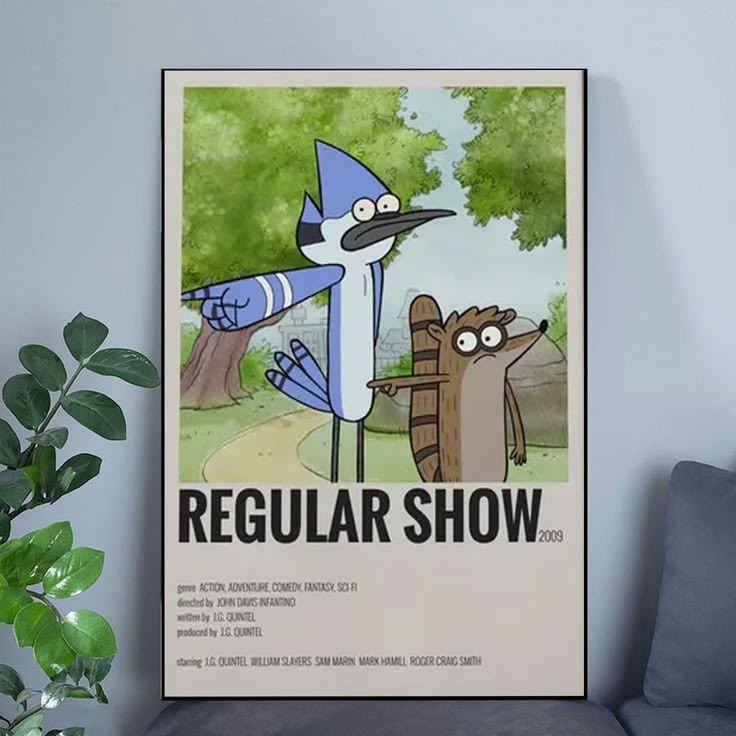 Lucky Shop TV Series Regular Show Poster Full Size 24''x36''