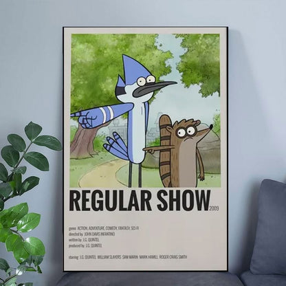 Lucky Shop TV Series Regular Show Poster Full Size 24''x36''